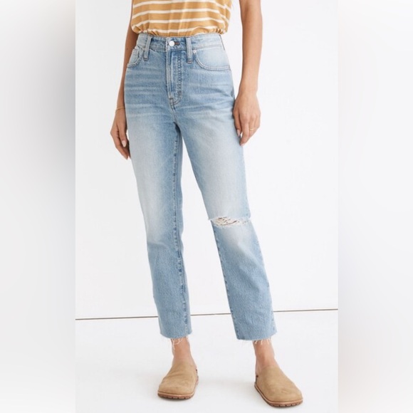 MADEWELL The Curvy Perfect Vintage Jean in Coney Wash ND630 Women’s Sz 26 - Picture 1 of 12